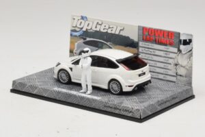 Ford Focus RS Mk2 Top Gear White With Figurine Minichamps 1:43 519438810 Diecast - image 3 of 5