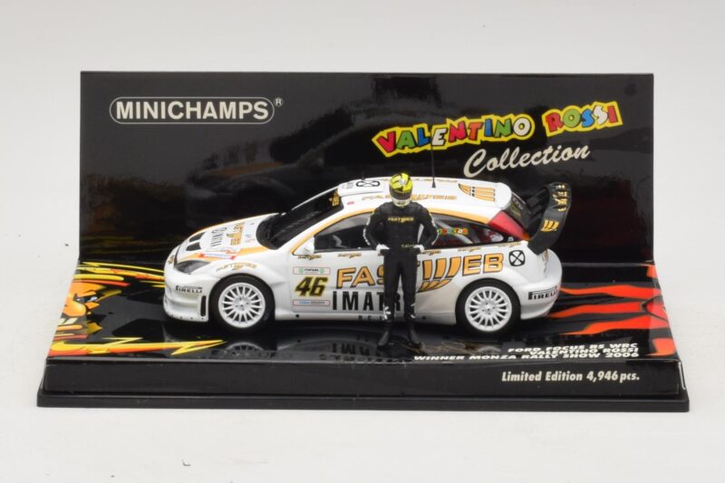 Ford Focus RS WRC #46 V. Rossi / C. Cassina Monza Rally Show 2006 Minichamps 1:43 Ford Focus RS WRC #46 V. Rossi / C. Cassina Monza Rally Show 2006 Minichamps 1:43 436068446 Diecast