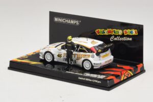 Ford Focus RS WRC #46 V. Rossi / C. Cassina Monza Rally Show 2006 Minichamps 1:43 436068446 Diecast - image 3 of 5