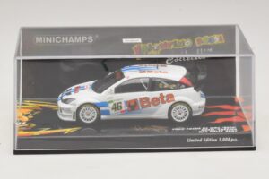 Ford Focus RS WRC #46 V. Rossi / C. Cassina RAC Rally 2007 Minichamps 1:43 400078446 Diecast - image 4 of 5