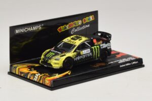 Ford Focus RS WRC #46 V. Rossi / C. Cassina Monza Rally Show 2009 Minichamps 1:43 400098946 Diecast - image 2 of 5