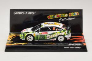 Ford Focus RS WRC #46 V. Rossi / C. Cassina RAC Rally 2008 Minichamps 1:43 400088146 Diecast