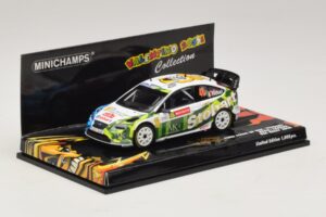 Ford Focus RS WRC #46 V. Rossi / C. Cassina RAC Rally 2008 Minichamps 1:43 400088146 Diecast - image 2 of 5