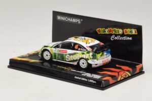 Ford Focus RS WRC #46 V. Rossi / C. Cassina RAC Rally 2008 Minichamps 1:43 400088146 Diecast - image 3 of 5