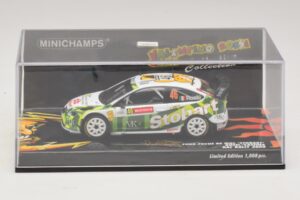 Ford Focus RS WRC #46 V. Rossi / C. Cassina RAC Rally 2008 Minichamps 1:43 400088146 Diecast - image 4 of 5
