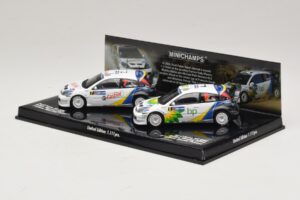 Ford Focus RS WRC Rally Mexico 2004 Set Minichamps 1:43 402048376 Diecast - image 3 of 5