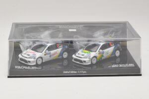 Ford Focus RS WRC Rally Mexico 2004 Set Minichamps 1:43 402048376 Diecast - image 4 of 5