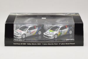Ford Focus RS WRC Rally Mexico 2004 Set Minichamps 1:43 402048376 Diecast - image 5 of 5