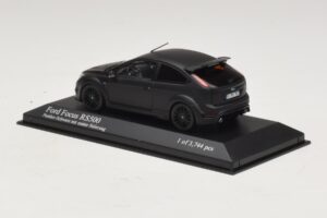 Ford Focus RS500 Mk2 Matte Black Minichamps 1:43 400088104 Diecast - image 2 of 3