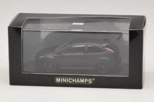 Ford Focus RS500 Mk2 Matte Black Minichamps 1:43 400088104 Diecast - image 3 of 3