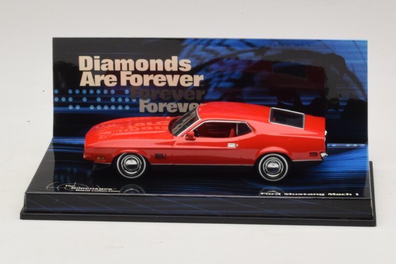 Ford Mustang Mach 1 Bond Collection Minichamps 1:43 Ford Mustang Mach 1 Bond Collection Minichamps 1:43 436087120 Diecast