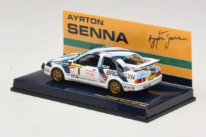 Ford Sierra RS Cosworth #1 A. Senna Rally Test 1986 Minichamps 1:43 540864399 Diecast - image 3 of 4