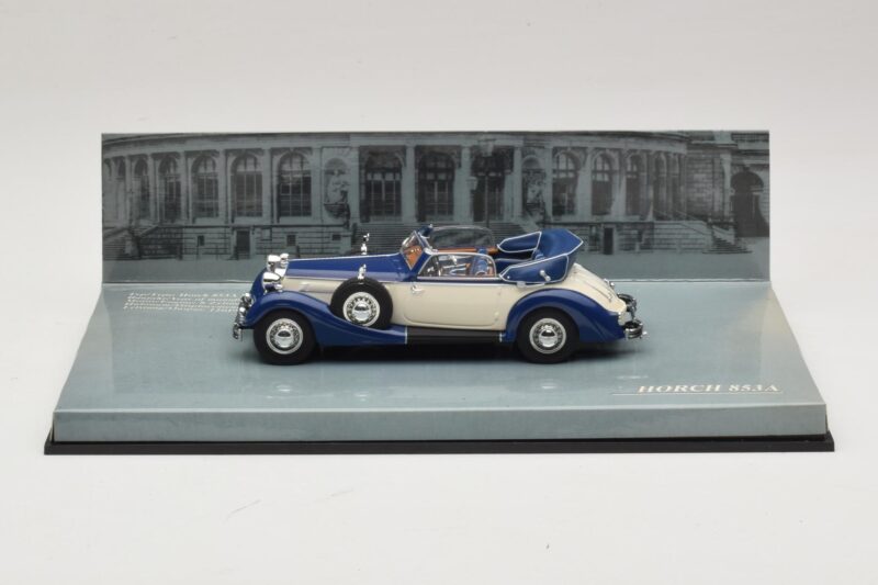 Horch 853 Cabriolet Blue Minichamps 1:43 436012032 Diecast