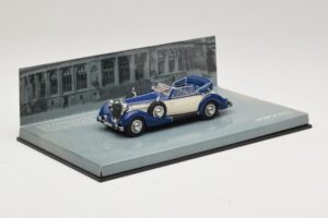 Horch 853 Cabriolet Blue Minichamps 1:43 436012032 Diecast - image 2 of 5