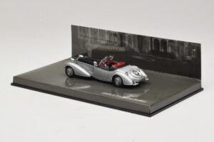 Horch 855 Special Roadster Silver Black Minichamps 1:43 436014204 Diecast - image 3 of 5