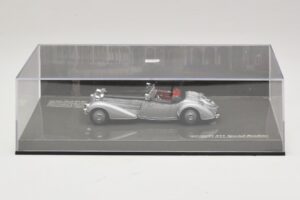Horch 855 Special Roadster Silver Black Minichamps 1:43 436014204 Diecast - image 5 of 5
