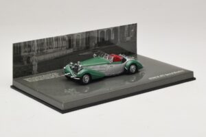 Horch 855 Special Roadster Silver Green Minichamps 1:43 436014205 Diecast - image 2 of 5