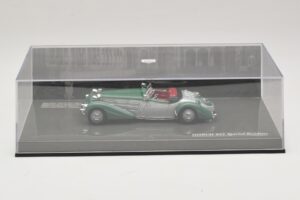 Horch 855 Special Roadster Silver Green Minichamps 1:43 436014205 Diecast - image 5 of 5