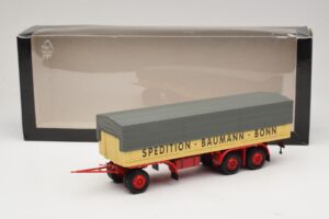Kassbohrer Flatbed Trailer Baumann Bonn Minichamps 1:43 439161097 Diecast - image 6 of 6