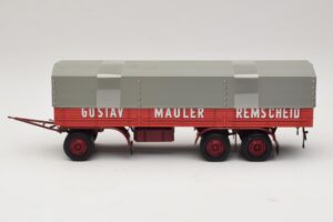 Kassbohrer Flatbed Trailer Mauler Remscheid Minichamps 1:43 439161099 Diecast - image 3 of 6