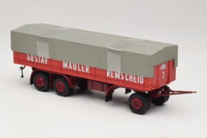 Kassbohrer Flatbed Trailer Mauler Remscheid Minichamps 1:43 439161099 Diecast - image 4 of 6