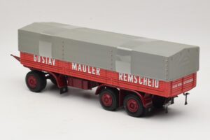 Kassbohrer Flatbed Trailer Mauler Remscheid Minichamps 1:43 439161099 Diecast - image 5 of 6