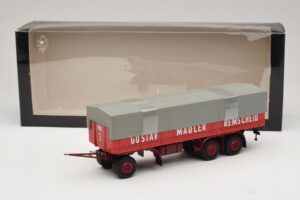 Kassbohrer Flatbed Trailer Mauler Remscheid Minichamps 1:43 439161099 Diecast - image 6 of 6