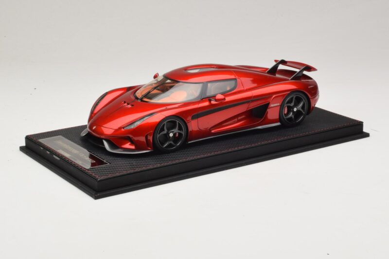 Koenigsegg Regera Candy Apple Red FrontiArt 1:18 Koenigsegg Regera Candy Apple Red FrontiArt 1:18 AS010-77 Resin