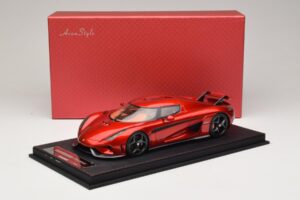 Koenigsegg Regera Candy Apple Red FrontiArt 1:18 AS010-77 Resin - image 7 of 7