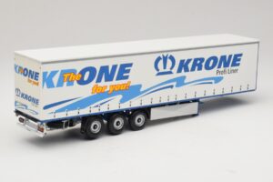 Krone Profiliner Articulated Sidecurtain Trailer Minichamps 1:43 439911120 Diecast - image 2 of 6