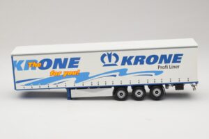 Krone Profiliner Articulated Sidecurtain Trailer Minichamps 1:43 439911120 Diecast - image 3 of 6