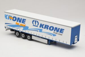 Krone Profiliner Articulated Sidecurtain Trailer Minichamps 1:43 439911120 Diecast - image 4 of 6