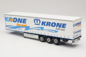 Krone Profiliner Articulated Sidecurtain Trailer Minichamps 1:43 439911120 Diecast - image 5 of 6