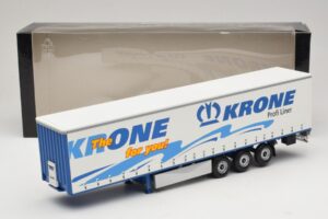 Krone Profiliner Articulated Sidecurtain Trailer Minichamps 1:43 439911120 Diecast - image 6 of 6