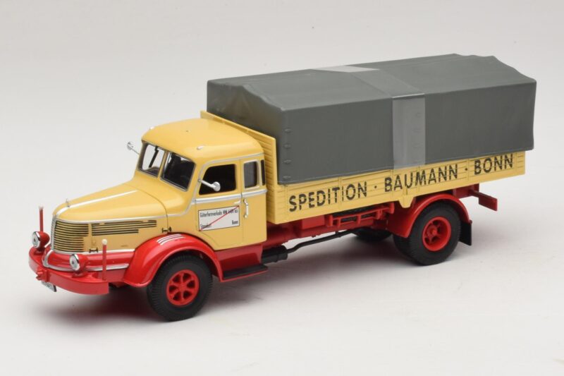 Krupp Titan Flatbed Truck Baumann Bonn Minichamps 1:43 Krupp Titan Flatbed Truck Baumann Bonn Minichamps 1:43 439069025 Diecast