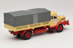 Krupp Titan Flatbed Truck Baumann Bonn Minichamps 1:43 439069025 Diecast - image 2 of 6