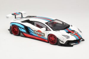 Lamborghini Aventador LB Works Martini Livery AUTOart 1:18 79185 Composite - image 6 of 8