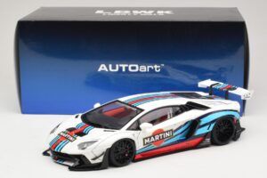 Lamborghini Aventador LB Works Martini Livery AUTOart 1:18 79185 Composite - image 8 of 8