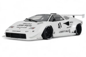 Lamborghini Countach LB-Works White GT Spirit 1:18 Lamborghini Countach LB-Works White GT Spirit 1:18 Z356-WH Resin