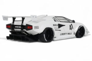 Lamborghini Countach LB-Works White GT Spirit 1:18 Z356-WH Resin - image 2 of 5