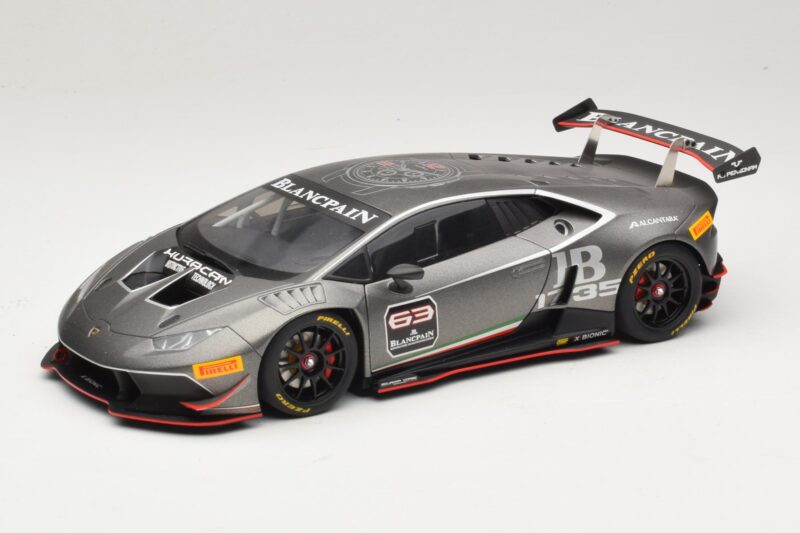 Lamborghini Huracan LP620-2 Super Trofeo #63 Dark Grey 2016 AUTOart 1:18 Lamborghini Huracan LP620-2 Super Trofeo #63 Dark Grey 2016 AUTOart 1:18 81559 Composite