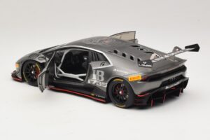 Lamborghini Huracan LP620-2 Super Trofeo #63 Dark Grey 2016 AUTOart 1:18 81559 Composite - image 5 of 8