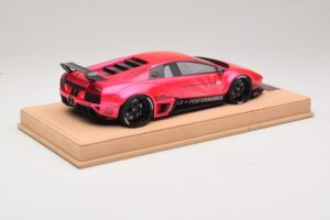 Lamborghini Murcielago Liberty Walk Gloss Pink AB Models 1:18 REMC044 Resin - image 2 of 7