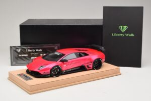 Lamborghini Murcielago Liberty Walk Gloss Pink AB Models 1:18 REMC044 Resin - image 7 of 7