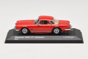 Maserati 5000 GT Allemano Red Minichamps 1:43 437123321 Diecast