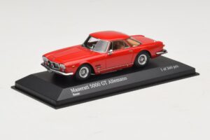 Maserati 5000 GT Allemano Red Minichamps 1:43 437123321 Diecast - image 2 of 4