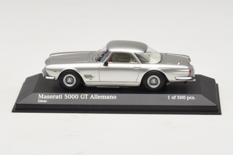 Maserati 5000 GT Allemano Silver Minichamps 1:43 Maserati 5000 GT Allemano Silver Minichamps 1:43 437123324 Diecast