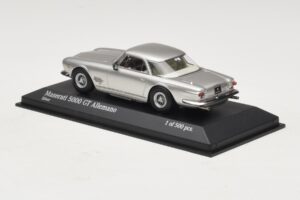 Maserati 5000 GT Allemano Silver Minichamps 1:43 437123324 Diecast - image 3 of 4
