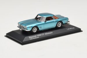 Maserati 5000 GT Allemano Verde Metallizzato Minichamps 1:43 437123320 Diecast - image 2 of 4