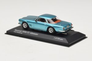 Maserati 5000 GT Allemano Verde Metallizzato Minichamps 1:43 437123320 Diecast - image 3 of 4